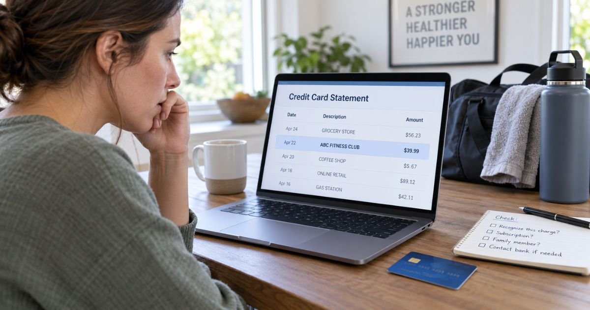 ABC Fitness Club Charge On Credit Card