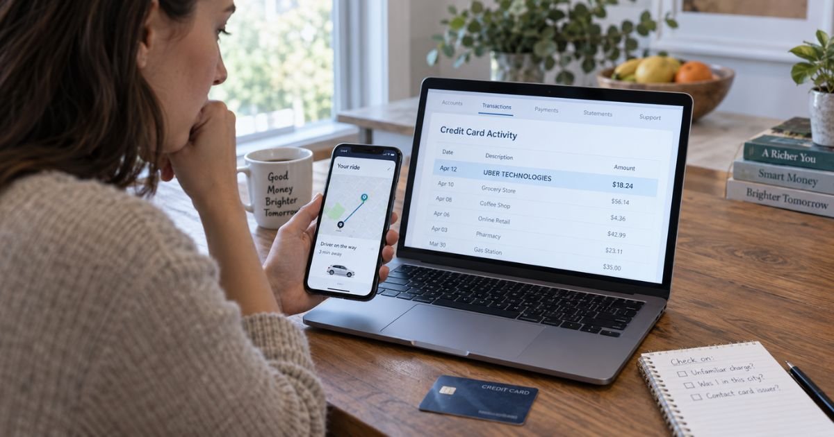 Uber Technologies Charge On Credit Card